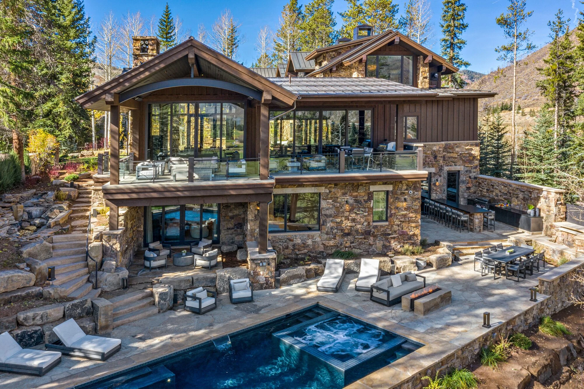 Beck Building Company Vail office area