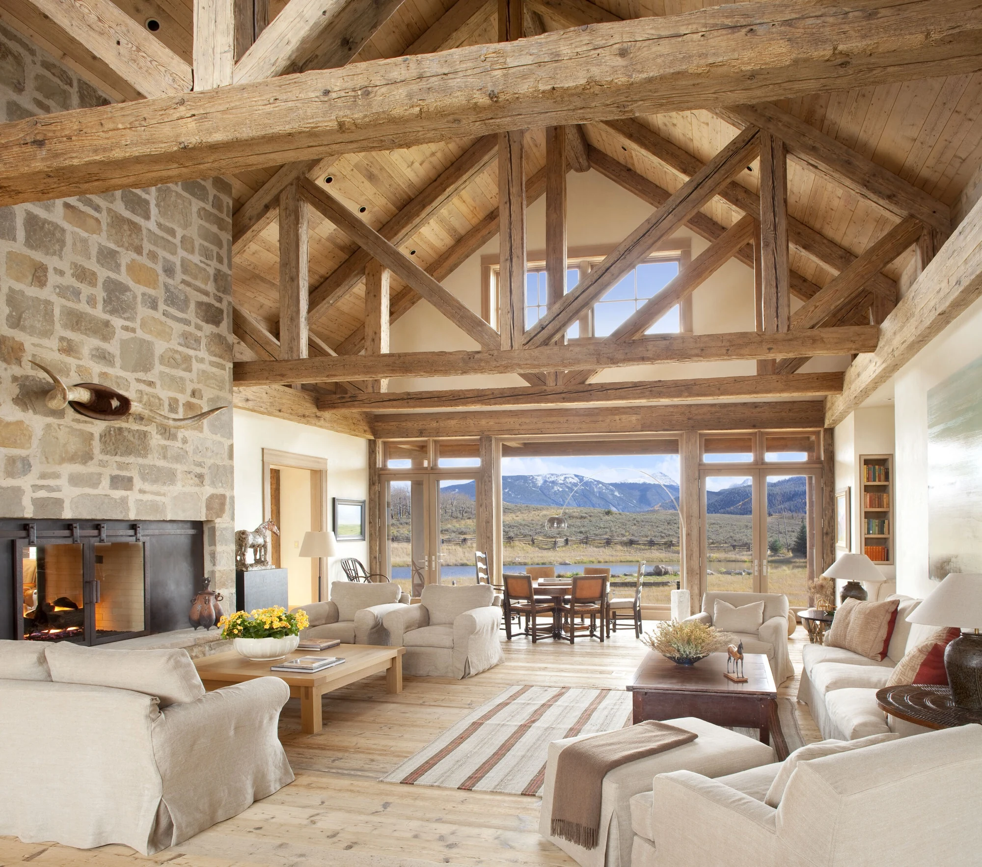 Rustic With a View exterior on the ridge