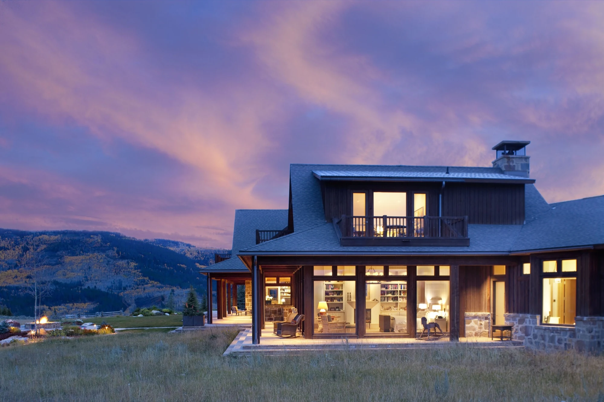 Rustic With a View mountain views