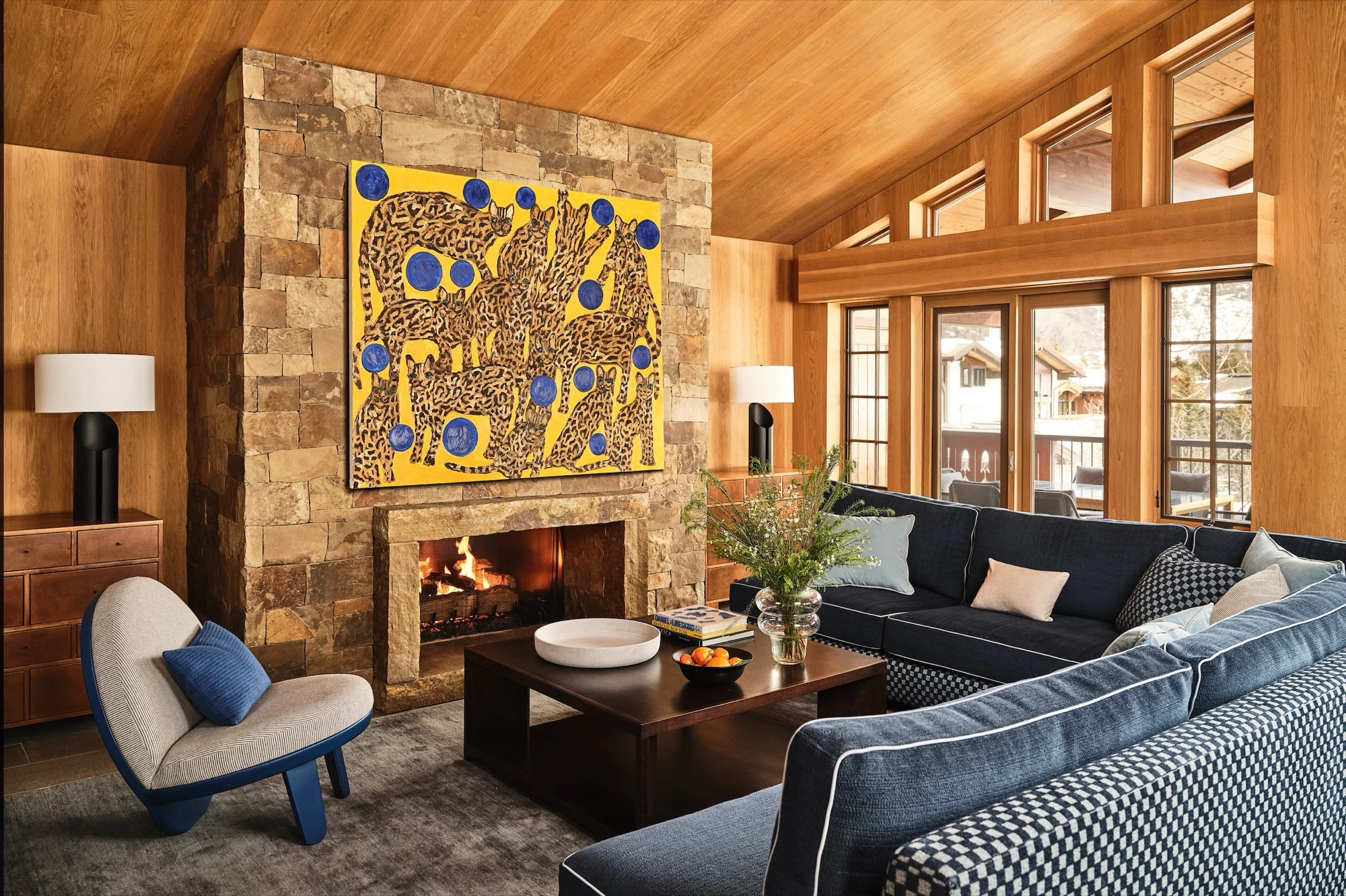 Elevation Reimagined interior with proportionally scaled rooms for art display