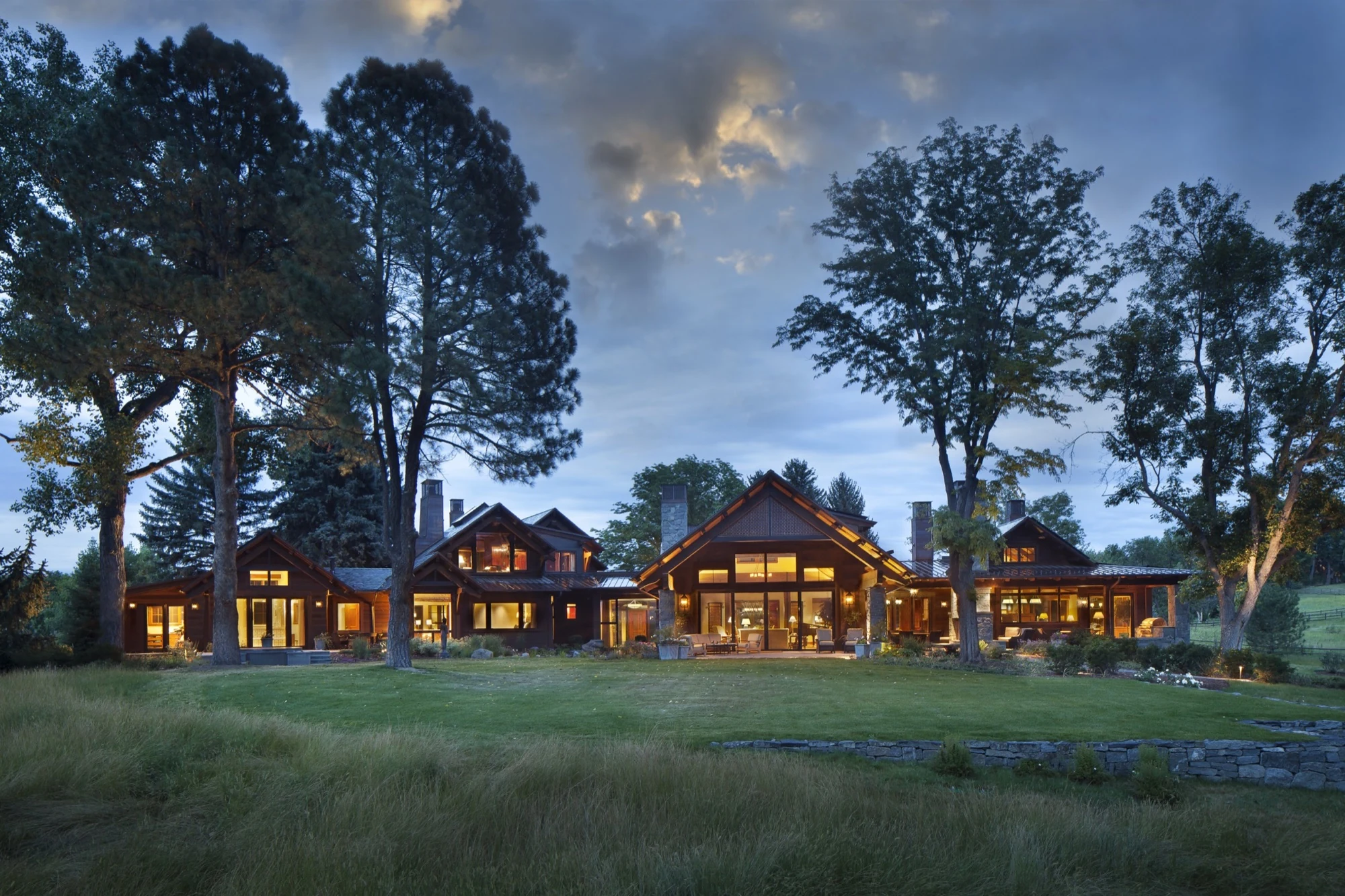 Natural Order luxury home exterior in the Colorado mountains
