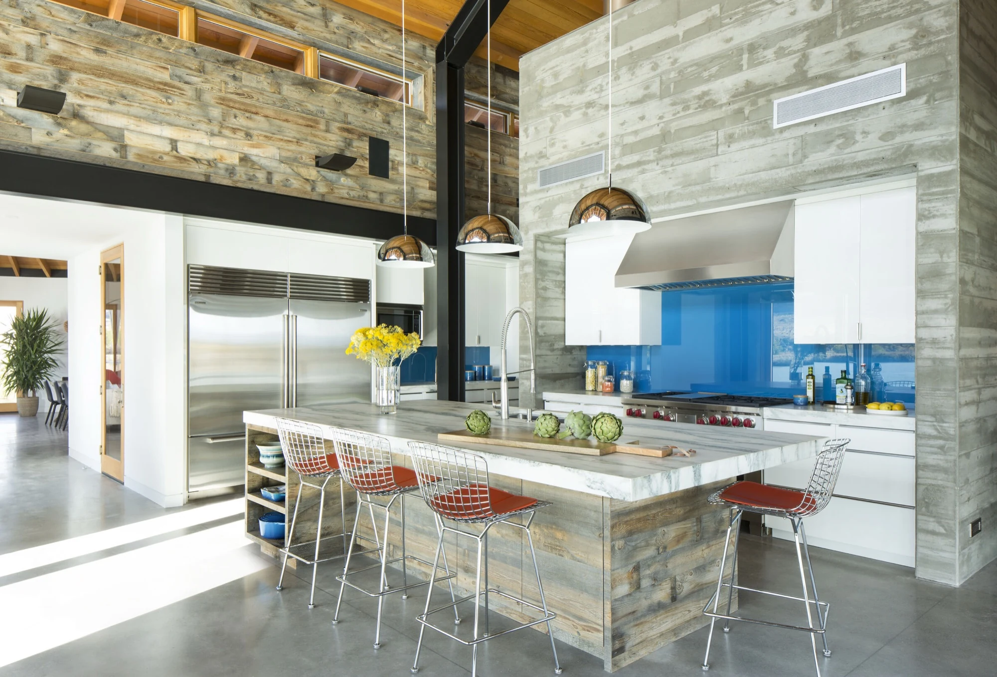 Desert Retreat concrete and wood
