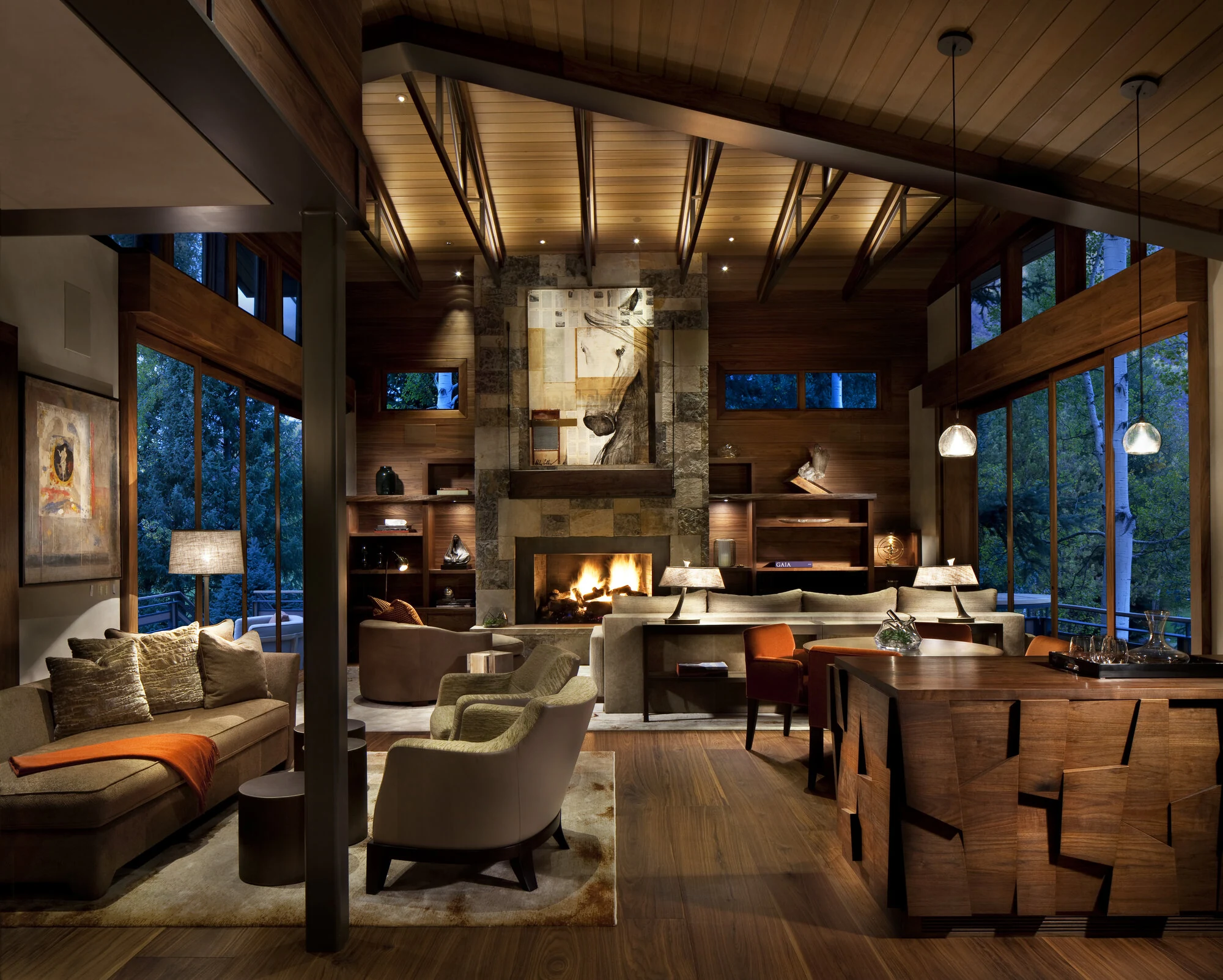 Natural Instincts outdoor living and Gore Range views