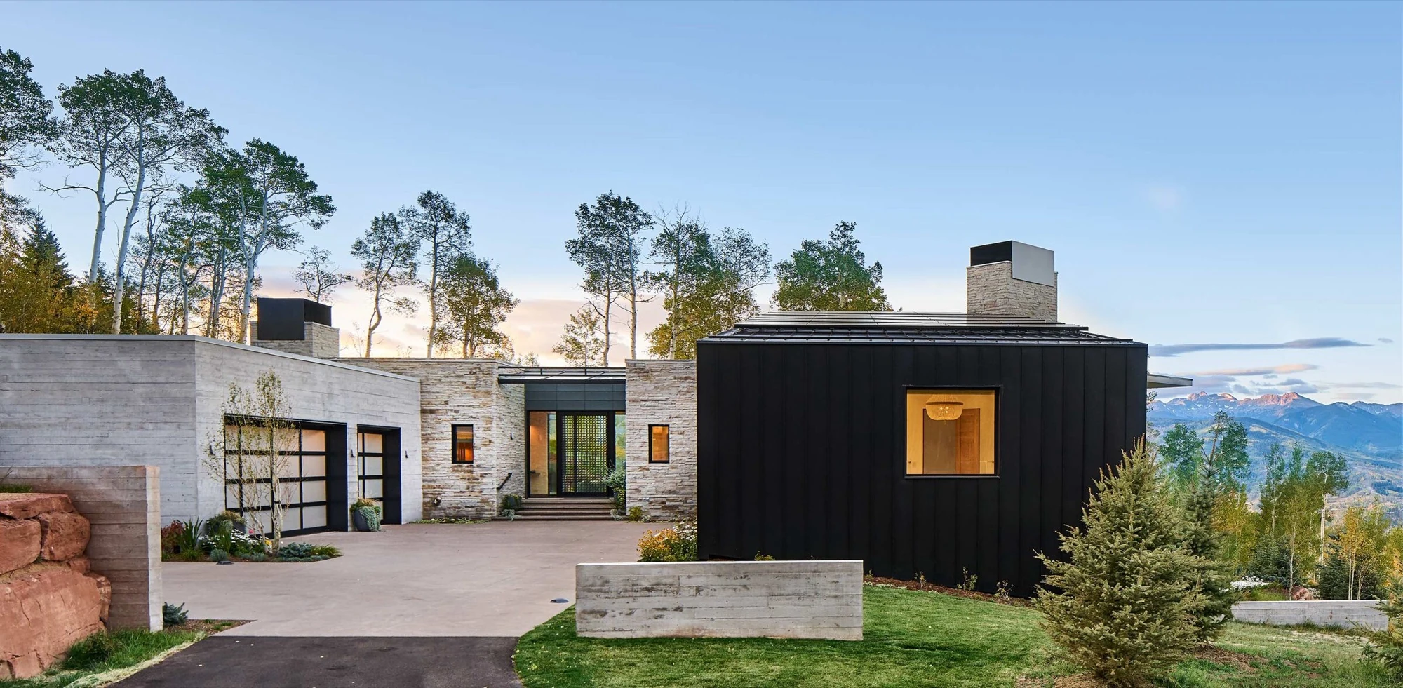 Modern homes by Beck Building Company