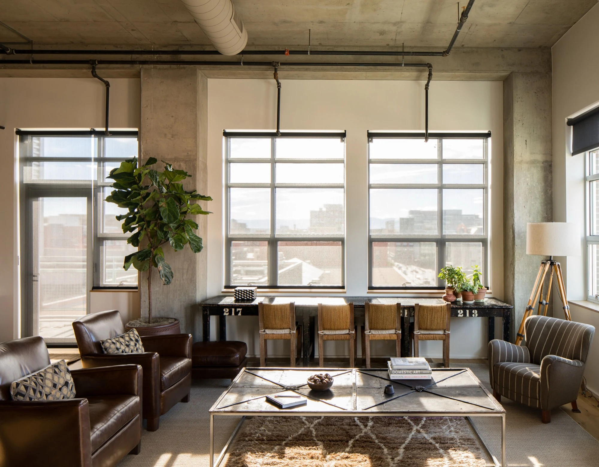 Loft Space loft city views
